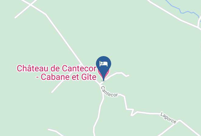 Lot - Chateau De Cantecor Cabane Et Gite Maps