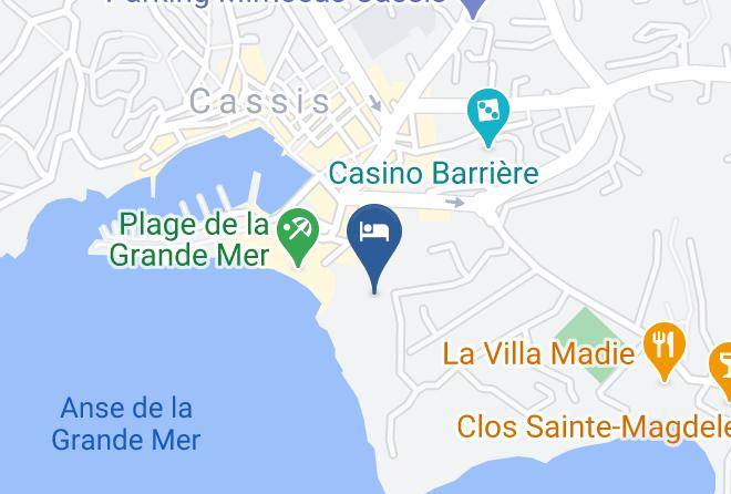 Bouches Du Rhone - Chateau De Cassis Maps