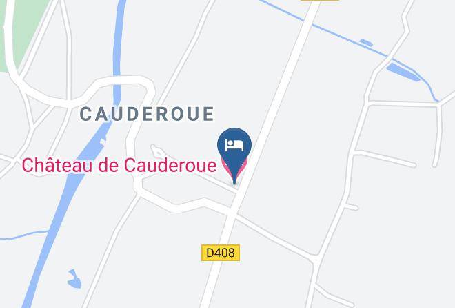 Lot Et Garonne - Chateau De Cauderoue Maps