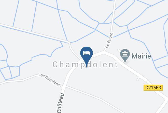 Charente Maritime - Chateau De Champdolent Maps