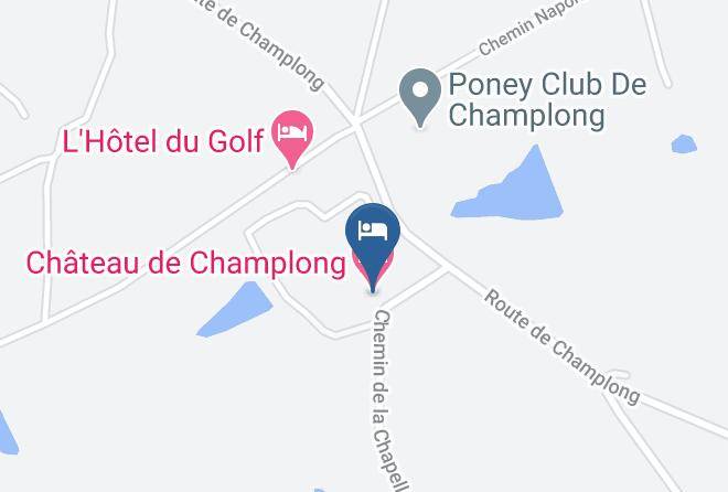 Loire - Chateau De Champlong Maps