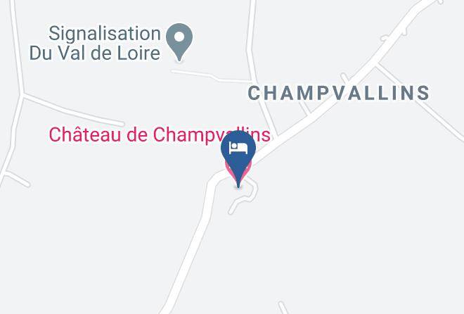 Loiret - Chateau De Champvallins Maps