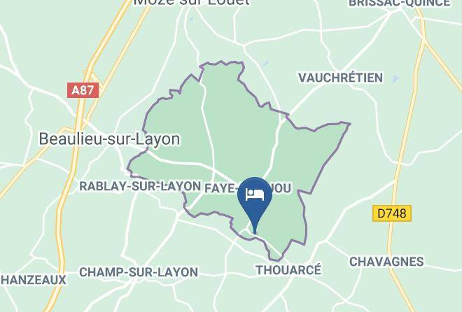 Maine Et Loire - Chateau De Chanze Maps