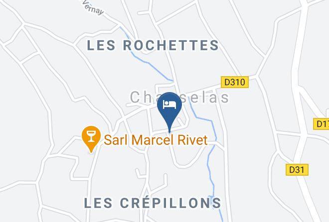 Saone Et Loire - Chateau De Chasselas Maps