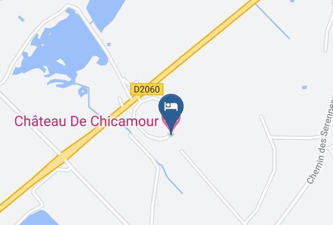 Loiret - Chateau De Chicamour Maps