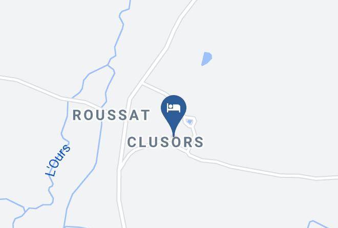 Allier - Chateau De Clusors Chambres D Hotes Maps