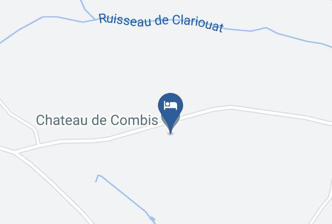 Gers - Chateau De Combis Maps