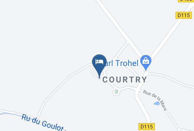 Seine Et Marne - Chateau De Courtry Maps