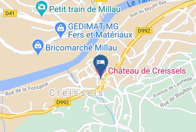Aveyron - Chateau De Creissels Maps