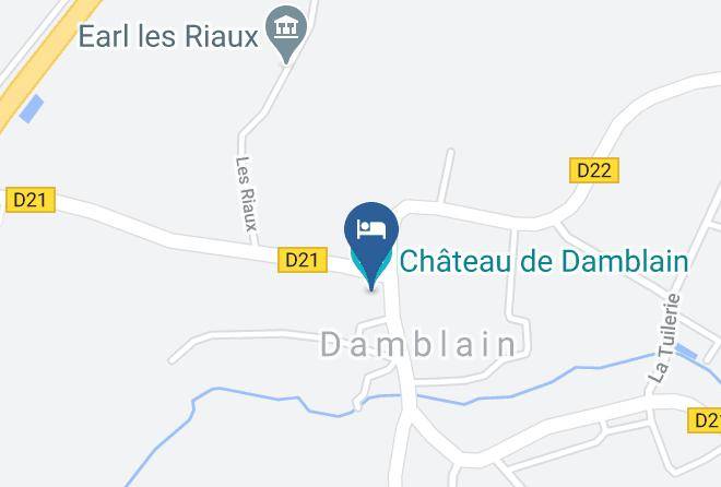 Vosges - Chateau De Damblain Maps