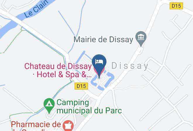 Vienne - Chateau De Dissay Hotel & Spa & Restaurant Vienne Maps