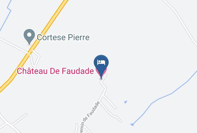 Haute Garonne - Chateau De Faudade Maps