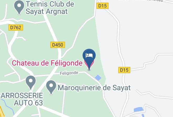 Puy De Dome - Chateau De Feligonde Maps
