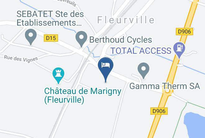 Saone Et Loire - Chateau De Fleurville Maps