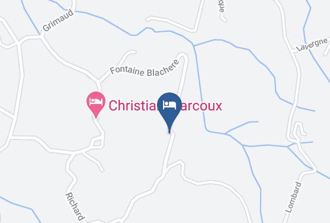 Ardeche - Chateau De Fontblachere Maps