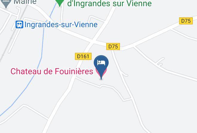 Vienne - Chateau De Fouinieres Maps