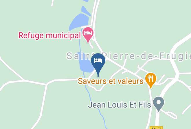 Dordogne - Chateau De Frugie Maps