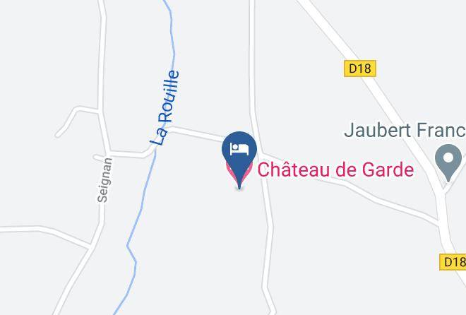 Gironde - Chateau De Garde Maps