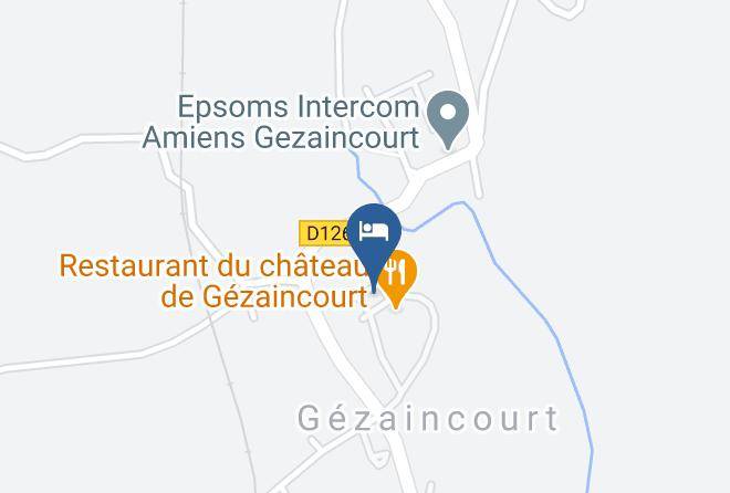 Somme - Chateau De Gezaincourt Maps