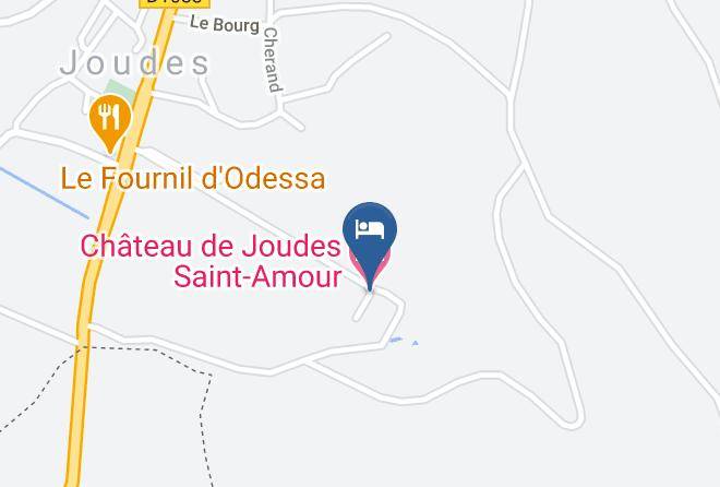 Saone Et Loire - Chateau De Joudes Saint Amour Maps