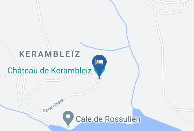 Finistere - Chateau De Kerambleiz Maps