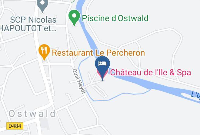 Bas Rhin - Chateau De L'ile & Spa Maps