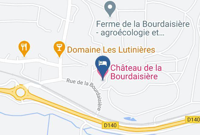 Indre Et Loire - Chateau De La Bourdaisiere Maps