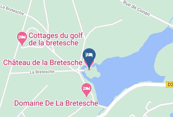 Loire Atlantique - Chateau De La Bretesche Maps