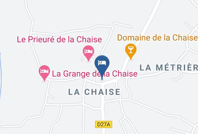 Chateau De La Chaise Map