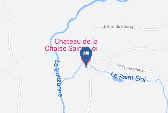 Indre - Chateau De La Chaise Saint Eloi Maps