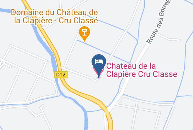 Var - Chateau De La Clapiere Cru Classe Maps