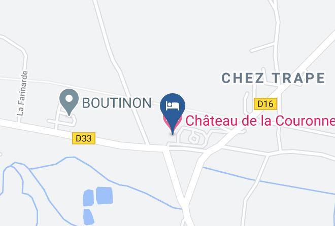 Charente - Chateau De La Couronne Maps