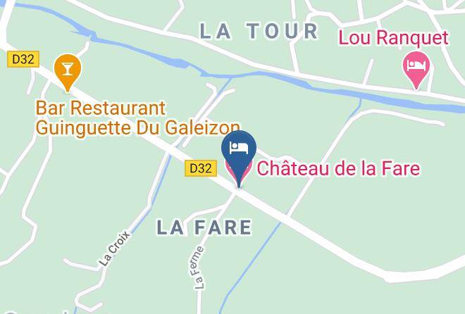 Gard - Chateau De La Fare Maps
