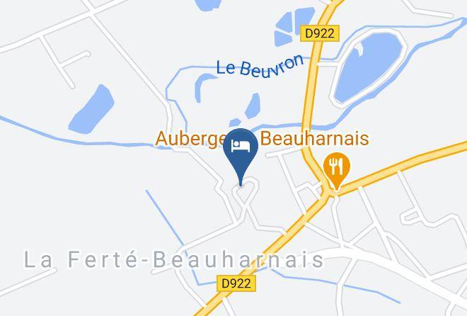 Loir Et Cher - Chateau De La Ferte Beauharnais Maps