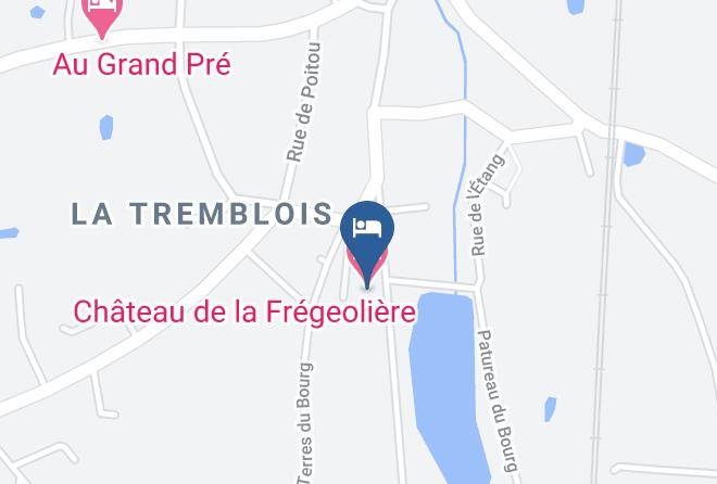 Loir Et Cher - Chateau De La Fregeoliere Maps