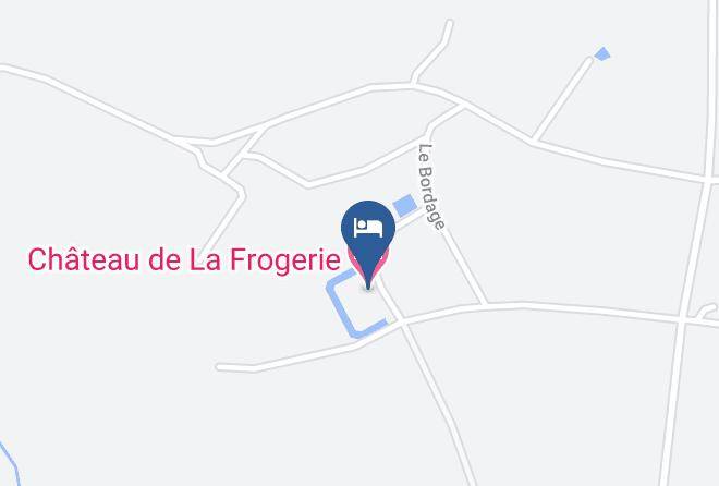 Chateau De La Frogerie Map