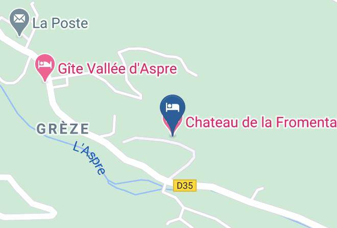 Chateau De La Fromental Map