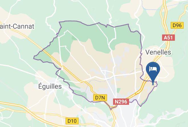 Chateau De La Gaude Map