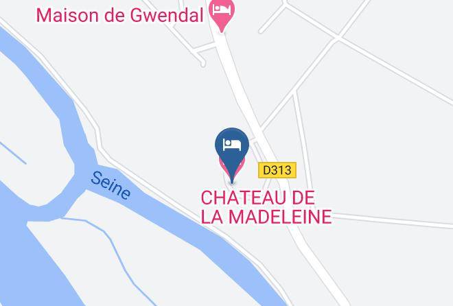 Eure - Chateau De La Madeleine Maps