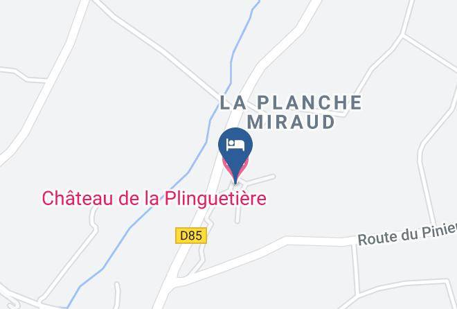Loire Atlantique - Chateau De La Plinguetiere Maps