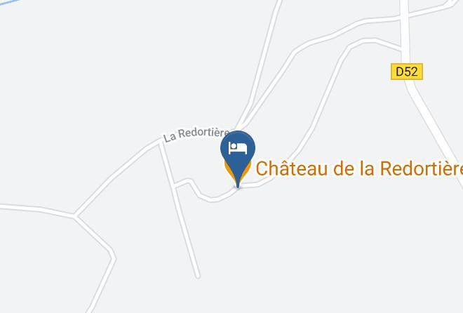 Charente - Chateau De La Redortiere Maps