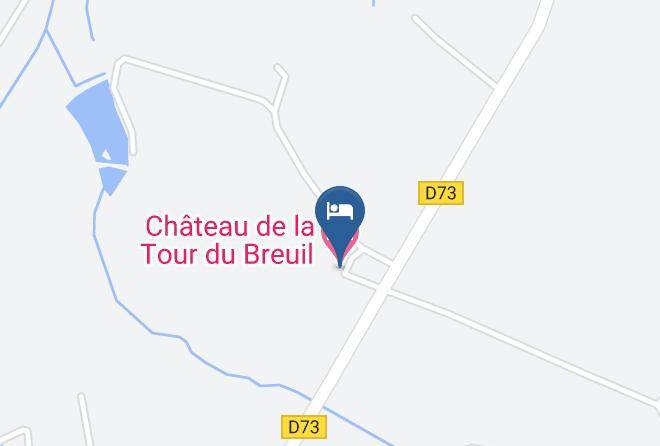 Charente - Chateau De La Tour Du Breuil Maps