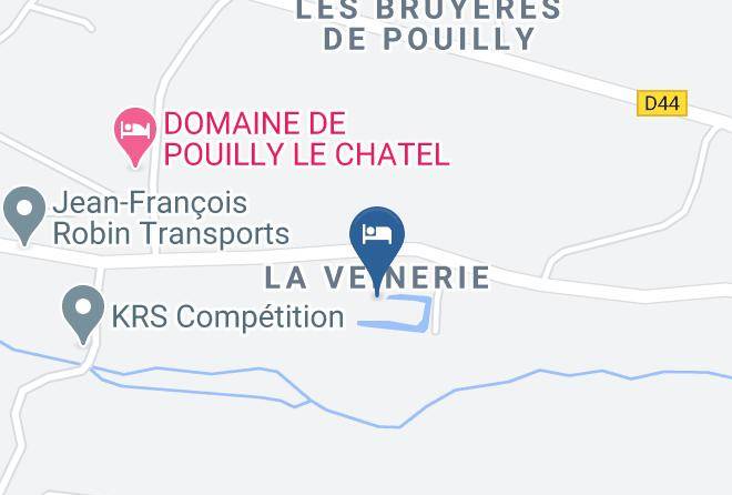 Rhone - Chateau De La Venerie Chambres D'hotes De Charme En Beaujolais Maps