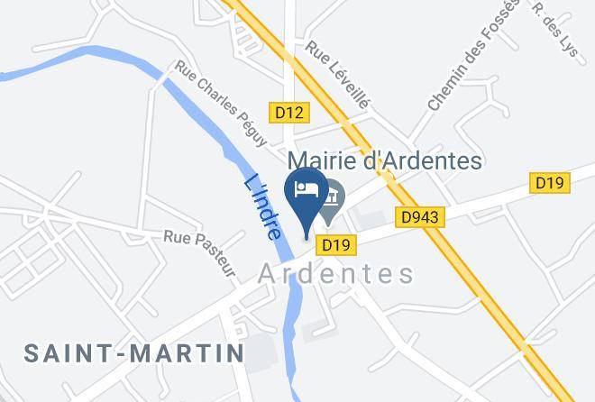 Indre - Chateau De La Villette Maps