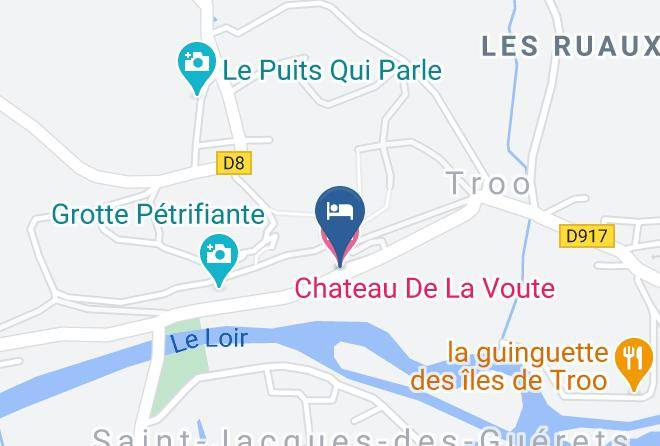 Loir Et Cher - Chateau De La Voute Maps