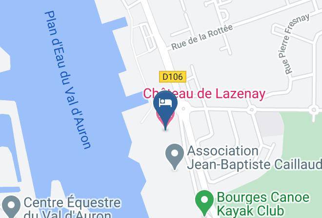 Cher - Chateau De Lazenay Maps