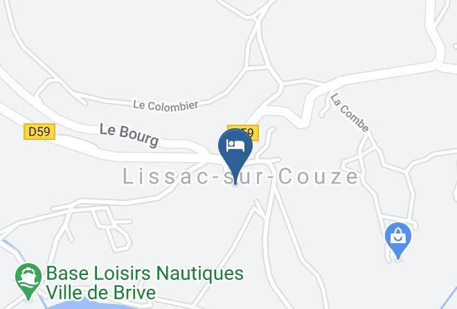 Chateau De Lissac Map