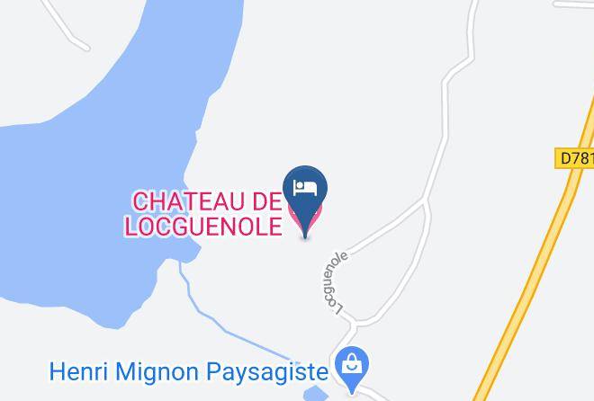 Morbihan - Chateau De Locguenole Maps