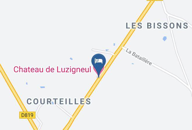 Eure - Chateau De Luzigneul Maps