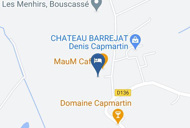 Chateau De Maumusson Map